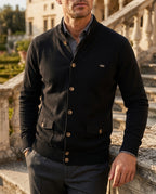 Everett Men's Cotton Stretch Knit Cardigan