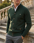 Everett Men's Cotton Stretch Knit Cardigan
