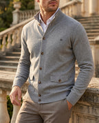 Everett Men's Cotton Stretch Knit Cardigan