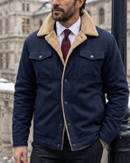Barrett Men's Sherpa Lined Utility Jacket