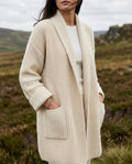 Arden Women's Open Front Ribbed Cardigan