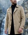 Harrison Men's Belted Trench Coat