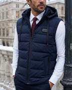 Sinclair Men's Detachable Hood Thermal Vest