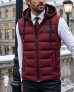 Sinclair Men's Detachable Hood Thermal Vest