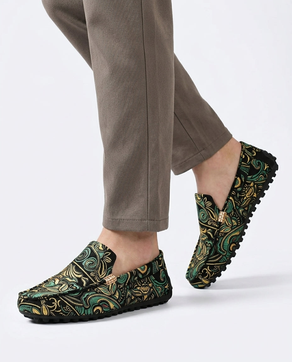 Lorca Men's Cloth Upper Casual Shoes