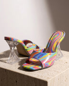 Vivienne Women's Crystal Heel Sandals
