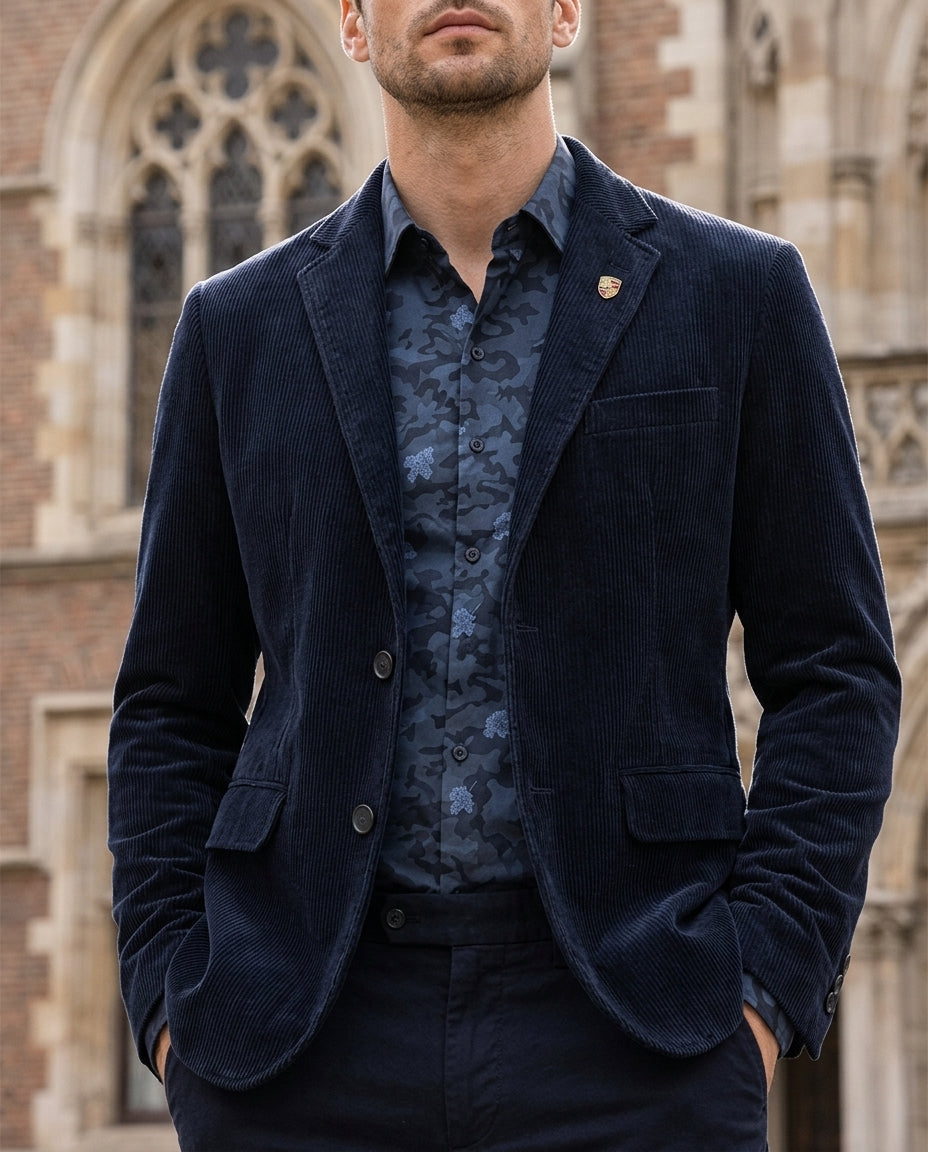 Winslow Men's Corduroy Elbow Patch Blazer