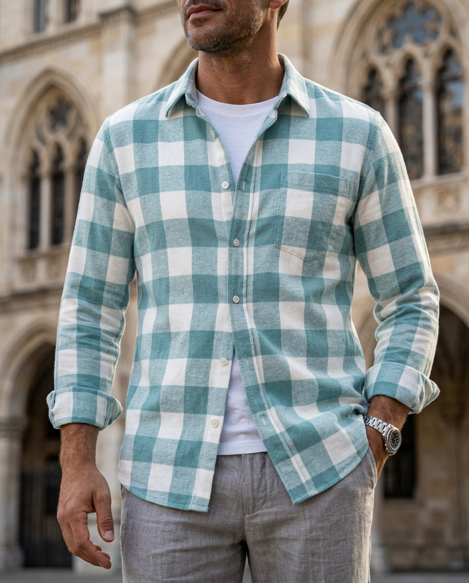 Grayson Men's Plaid Flannel Shirt