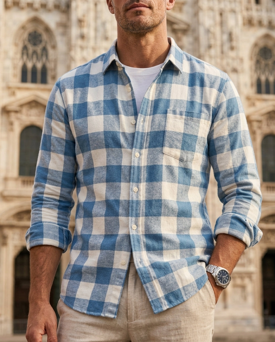 Grayson Men's Plaid Flannel Shirt