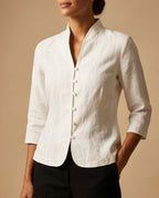 Sinclair Women's Linen Tailored Blazer