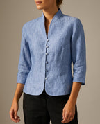 Sinclair Women's Linen Tailored Blazer