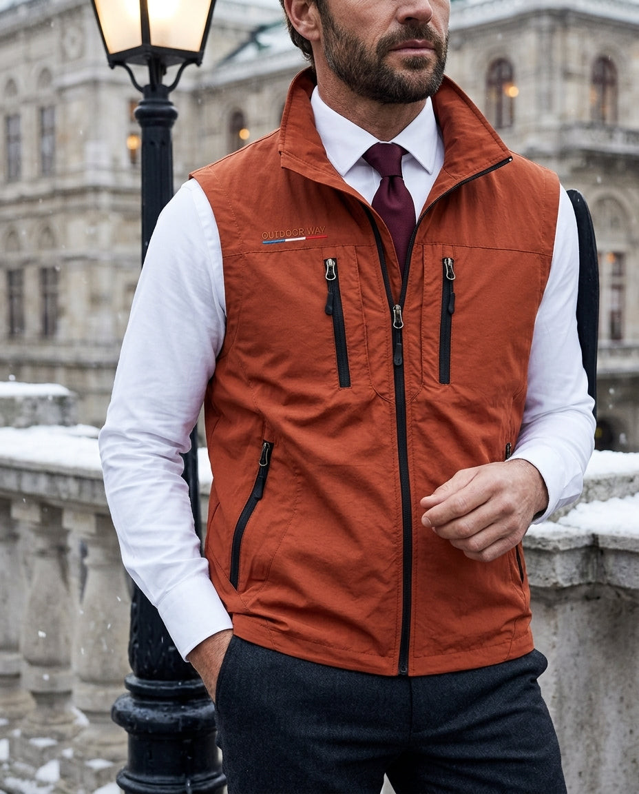 Sterling Men's Utility Travel Vest
