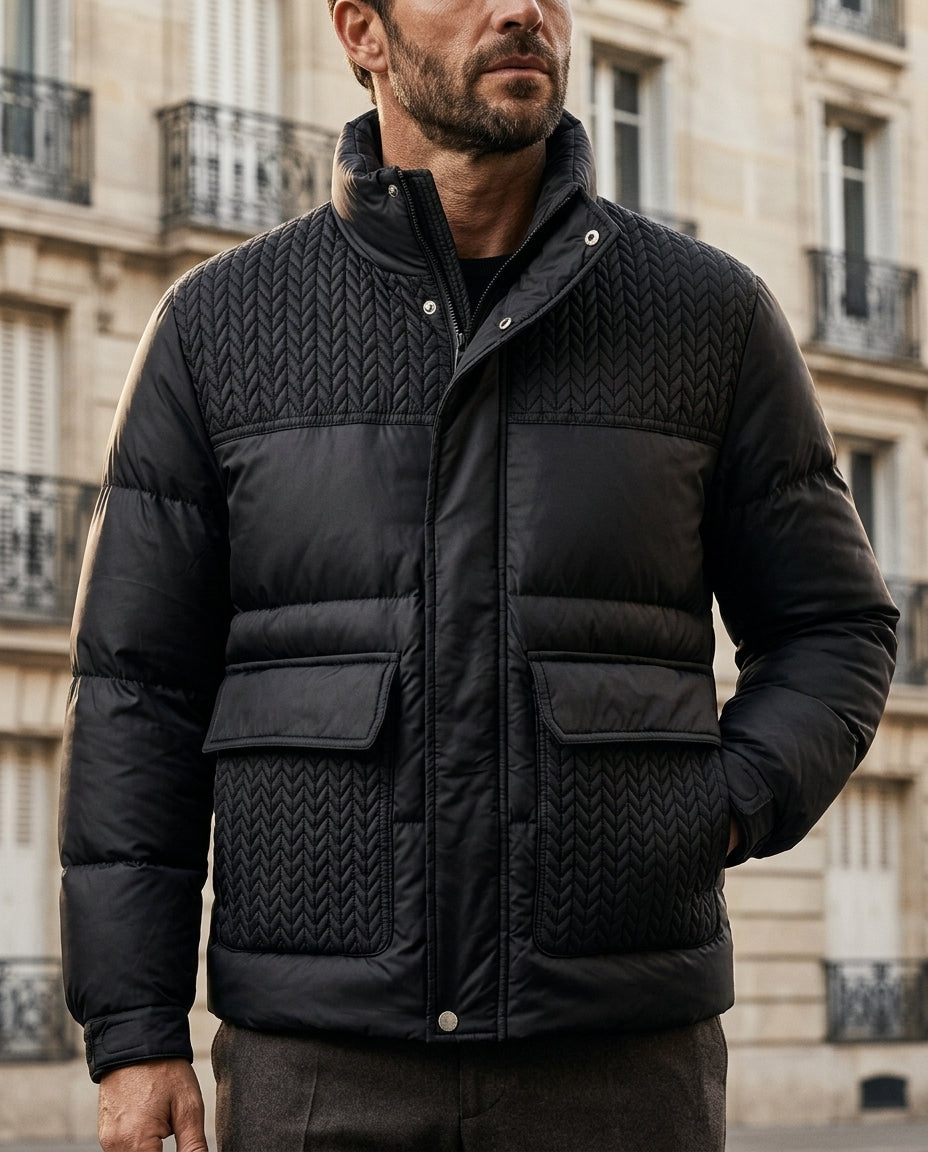 Bennett Men's Duck Down Quilted Jacket