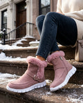 Rosanna Women's Faux Fur Cuff Ankle Boots