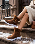 Rosanna Women's Faux Fur Cuff Ankle Boots