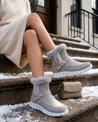 Rosanna Women's Faux Fur Cuff Ankle Boots