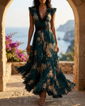 Bellamy Women's Tiered Floral Maxi Dress