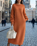 Adara Women's Oversized Maxi Sweater Dress