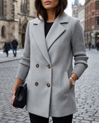 Halle Women's Knit Sleeve Blazer