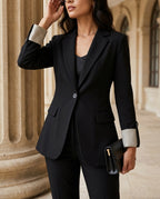 Marisa Women's One Button Blazer