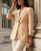 Marisa Women's One Button Blazer