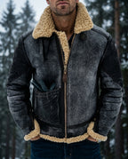 Liam Men's Shearling Leather Jacket