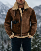 Liam Men's Shearling Leather Jacket