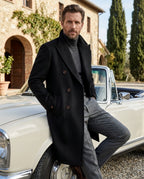 Gregor Men's Double Breasted Overcoat