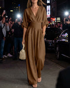 Vera Women's Chic Flowing Jumpsuit