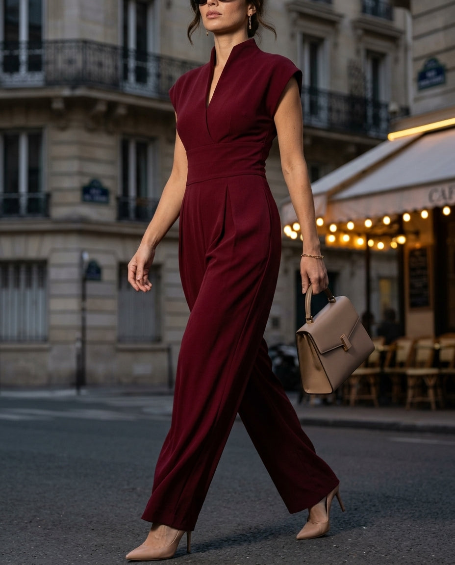Serenite Women's Linen Cotton Jumpsuit
