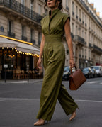 Serenite Women's Linen Cotton Jumpsuit