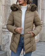 Beauchamp Women's Faux Fur Hooded Puffer Coat