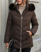 Beauchamp Women's Faux Fur Hooded Puffer Coat