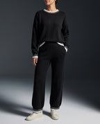 Winnifred Women's Colorblock Knit Lounge Set