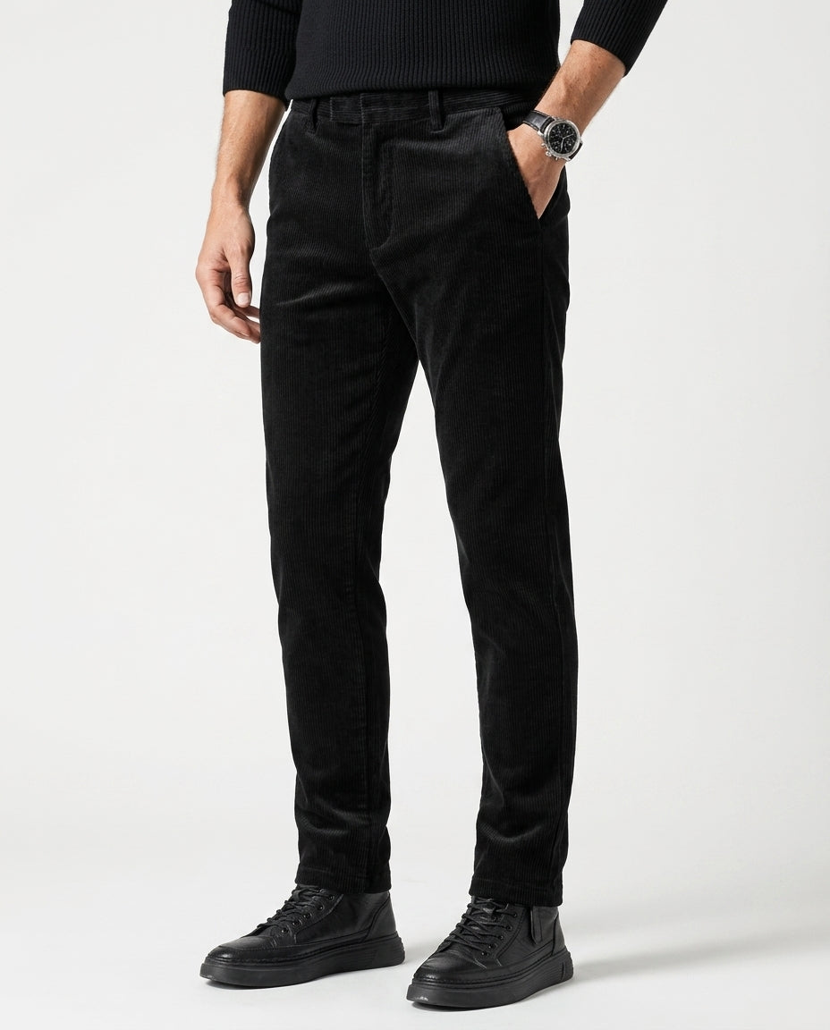 Lazari Men's Corduroy Tapered Pants