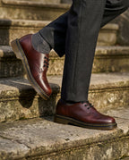 Barrett Men's Leather Lug Sole Oxfords