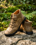 Grayson Men's Leather Perforated Chukka Boots