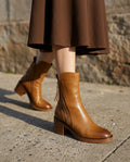 Blakely Women's Fall Leather Ankle Boots
