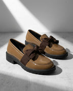 Hadley Women's Patent Leather Bow Loafers