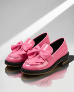 Hadley Women's Patent Leather Bow Loafers