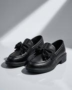 Hadley Women's Patent Leather Bow Loafers