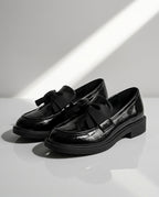 Hadley Women's Patent Leather Bow Loafers