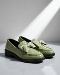Hadley Women's Patent Leather Bow Loafers