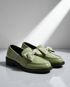 Hadley Women's Patent Leather Bow Loafers
