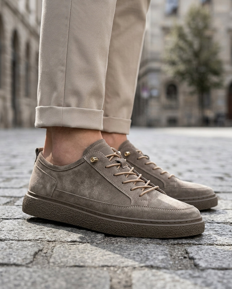 Whitfield Men's Suede Lace-Up Sneakers
