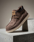 Prescott Men's Suede Moc Toe Boots