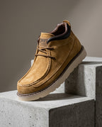 Prescott Men's Suede Moc Toe Boots