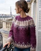 Genevieve Women's Warm Winter Knit Sweater