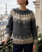 Genevieve Women's Warm Winter Knit Sweater