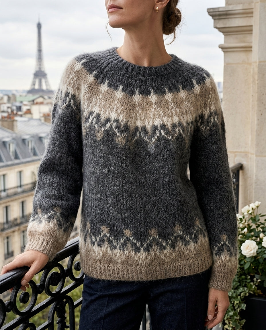 Genevieve Women's Warm Winter Knit Sweater